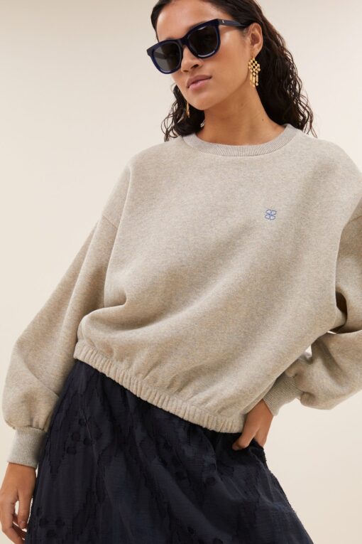By-Bar Bodil sparkle sweater gold - Afbeelding 3