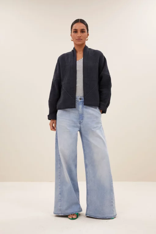 By-Bar Flora jacket midnight - Afbeelding 6