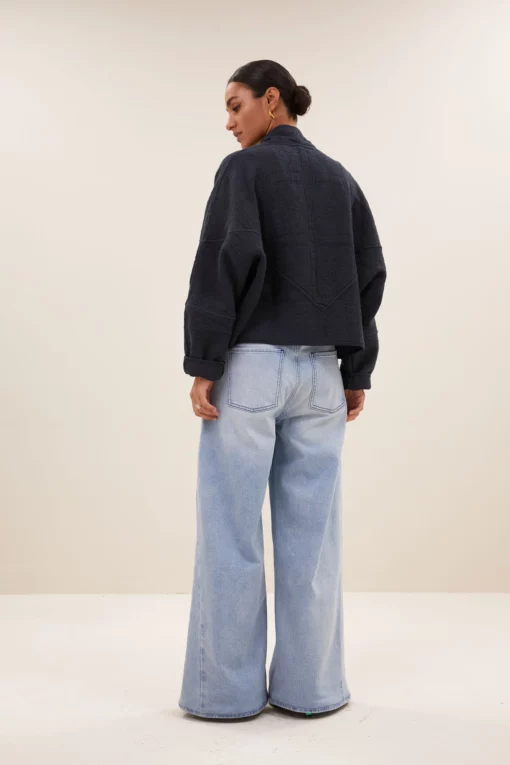 By-Bar Flora jacket midnight - Afbeelding 4