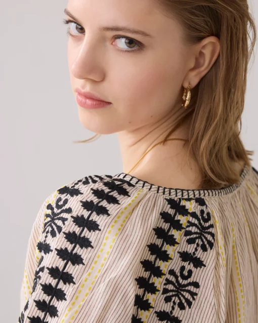 Summum  2s3257 longsleeve top mimosa stripe - Afbeelding 4