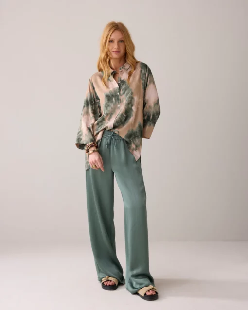 Summum OB 2s3317 blouse tie dye print multicolour