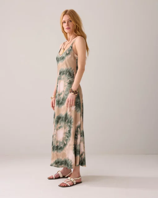 Summum OB 5s1611 dress tie dye print multicolour - Afbeelding 4