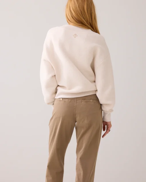 Summum  4s2852 Tapered aurora stretch twill funghi - Afbeelding 3
