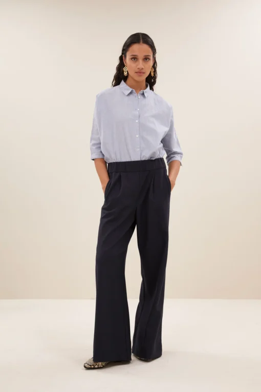By-Bar Benji copper stripe pants copper stripe - Afbeelding 5