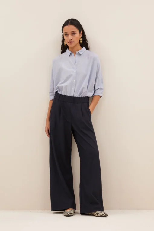 By-Bar Benji copper stripe pants copper stripe