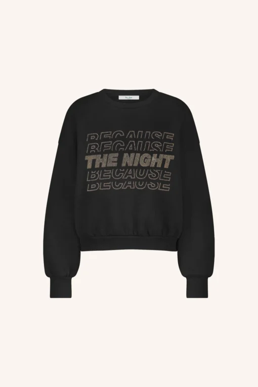 Alternative view of By-Bar Bibi nights sweater jet black