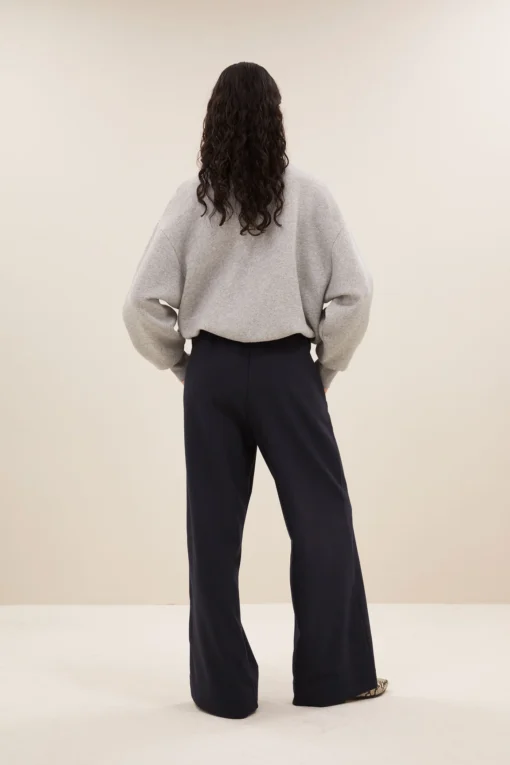 By-Bar Bibi ready sweater grey melee - Afbeelding 4