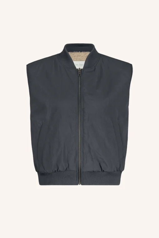 Alternative view of By-Bar Aleksi sleeveless jacket charcoal