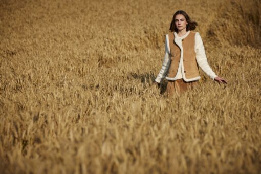 JcSophie jacques vest beige - Afbeelding 3