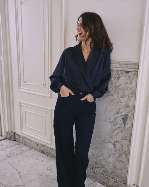 Another-Label Danai top l/s night sky - Afbeelding 3