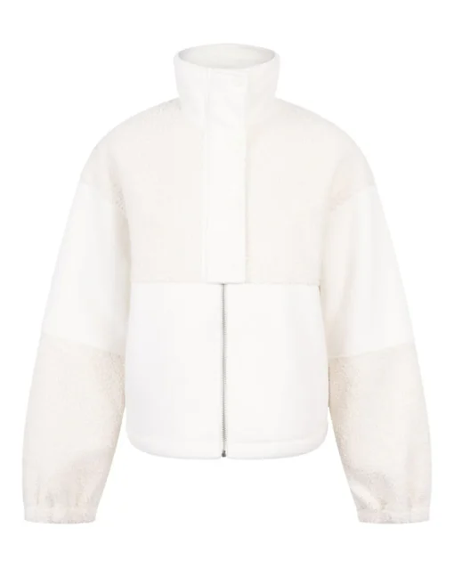 Alternative view of Another-Label Jennie jacket egg white