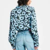 pom amsterdam blouses blouse wild flowers blue 1185296861