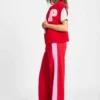 pom amsterdam gilets gilet baseball chili red 1184865832