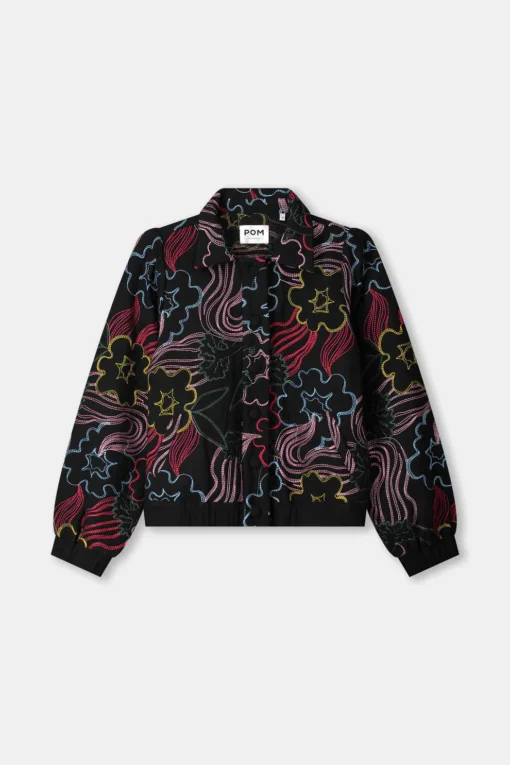 Alternative view of POM jacket autumn garden SP9326 multicolour