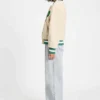 pom amsterdam jackets jas teddy baseball ecru 1186214997