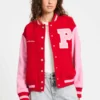 pom amsterdam jackets red 34 jas baseball chili red 1184865818