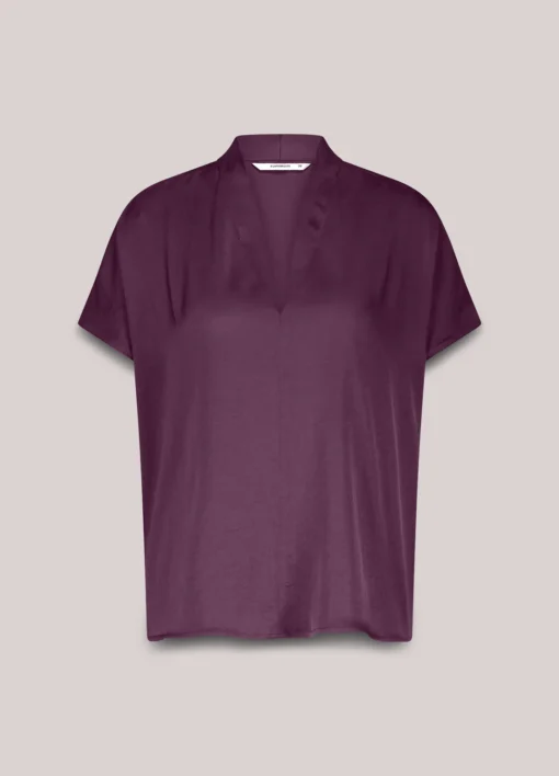 Alternative view of Summum 2s3324 Top sleeveless silky touch wineberry