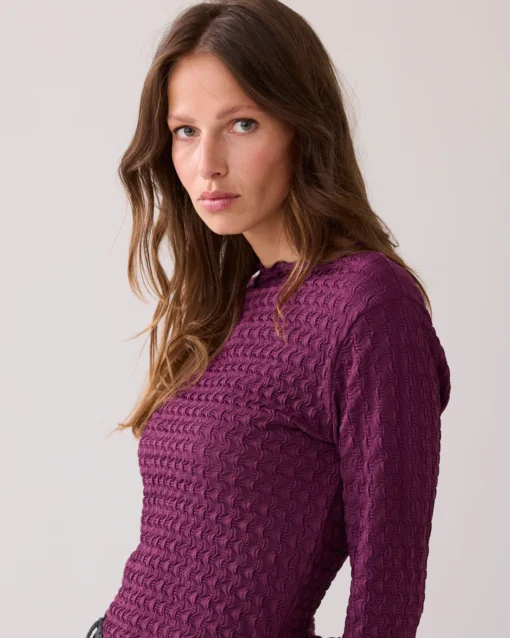 Summum 3s5166 Top structure jersey wineberry