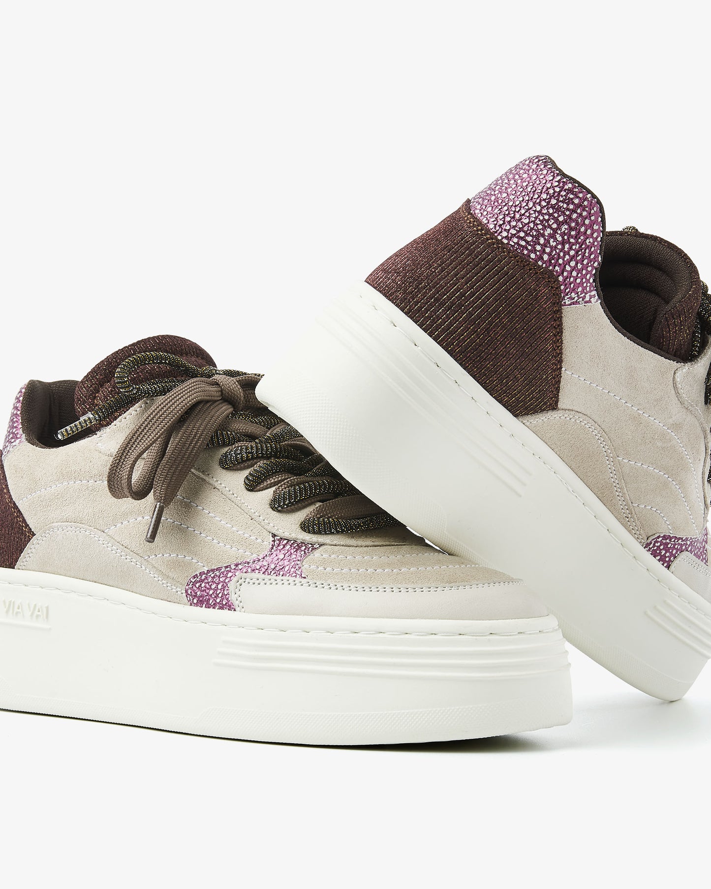 Via Vai 62103-04-1300 Isa Josie Bollet combi Bordeaux - Afbeelding 5