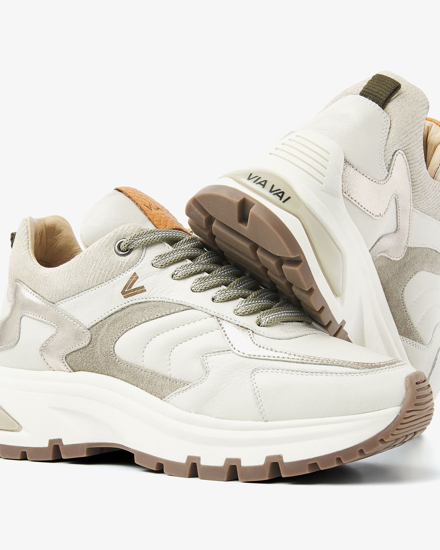 Via Vai 62317-01-002 Liz Leighton Vitello Mushroom - Afbeelding 5