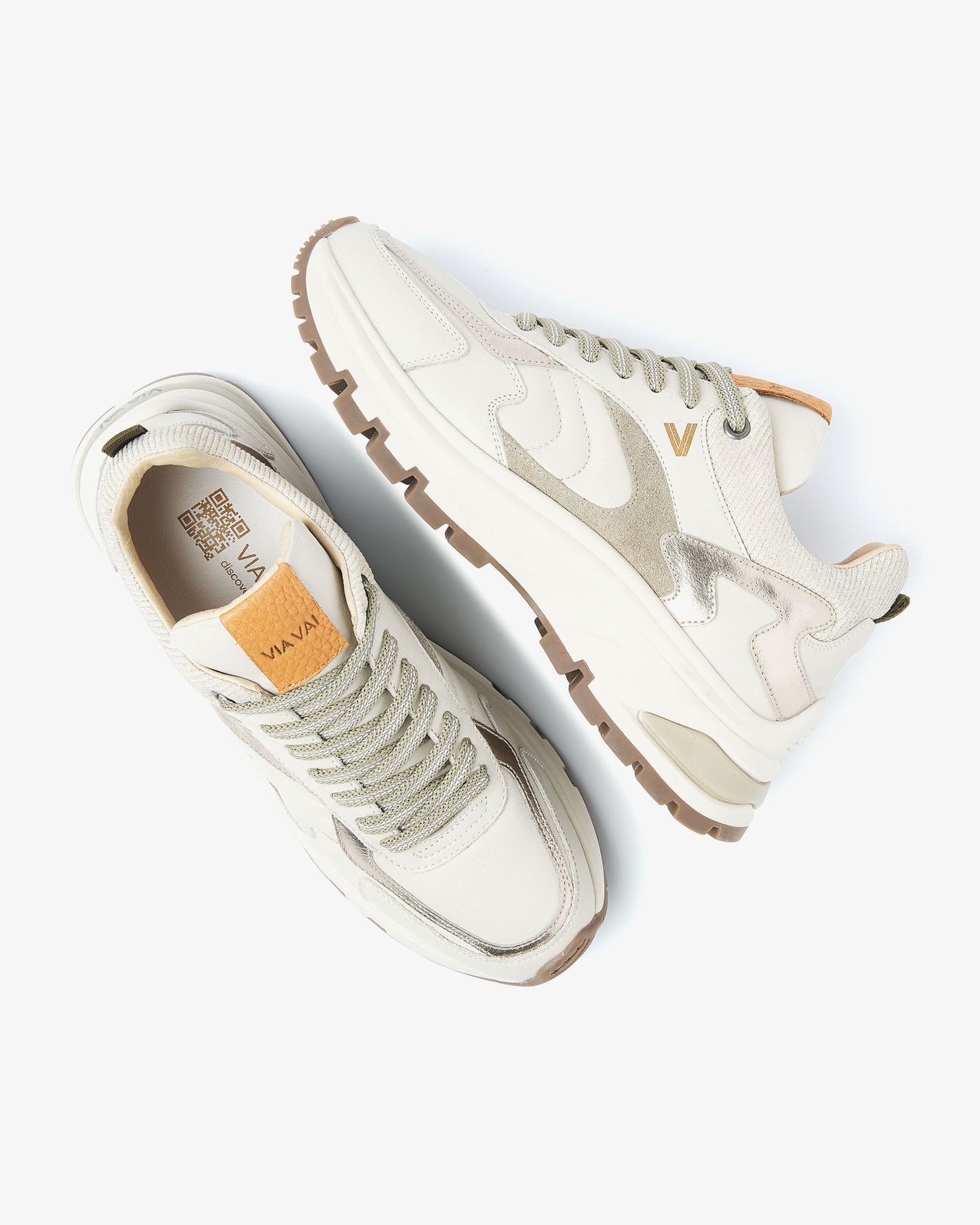 Via Vai 62317-01-002 Liz Leighton Vitello Mushroom - Afbeelding 2