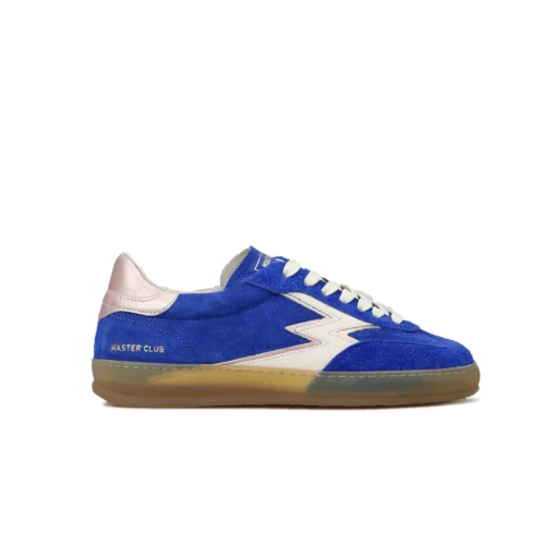 MoaConcept CL048 baby pink pearl leather backtab royal blue club