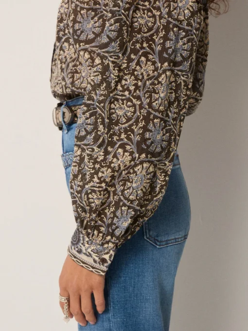 Maison Hotel Amrit blouse madurai blue orchid - Afbeelding 4