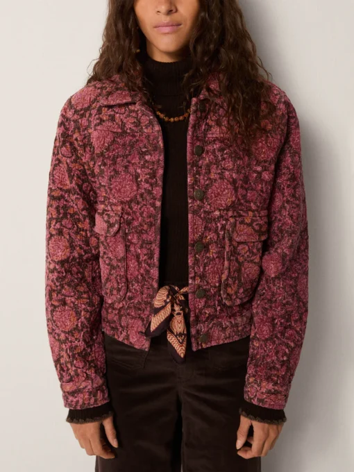 Alternative view of Maison Hotel Karina jacket hues of korba coral