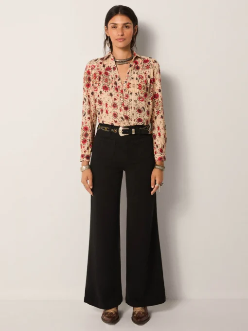 Maison Hotel Amrit blouse coquelicot coquillage