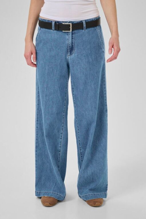 Alternative view of My Essential Wardrobe  Soffi 115 mid x-wide 5238 medium blue lengte 34