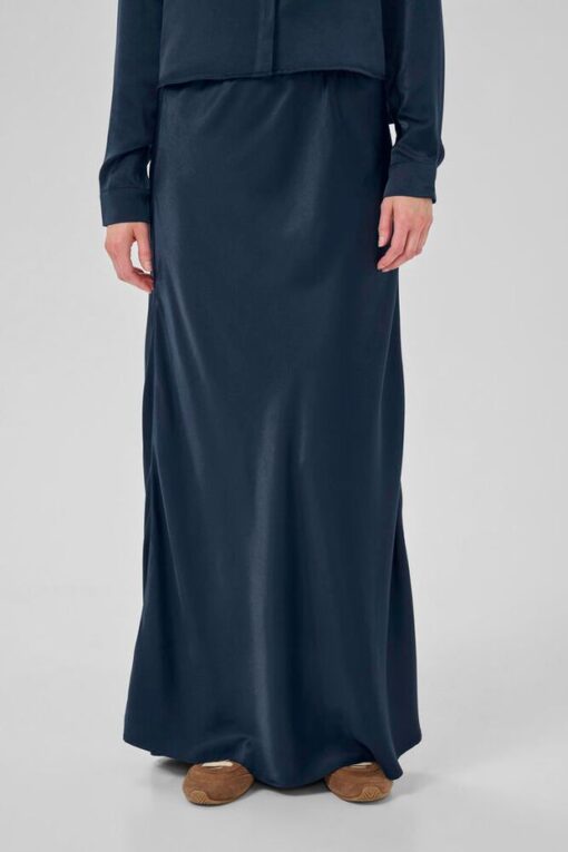 My Essential Wardrobe Estelle long skirt 4820 after midnight - Afbeelding 7