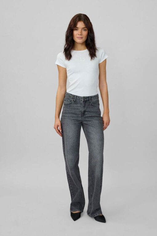 My Essential Wardrobe the louis high wide dark grey LM 32