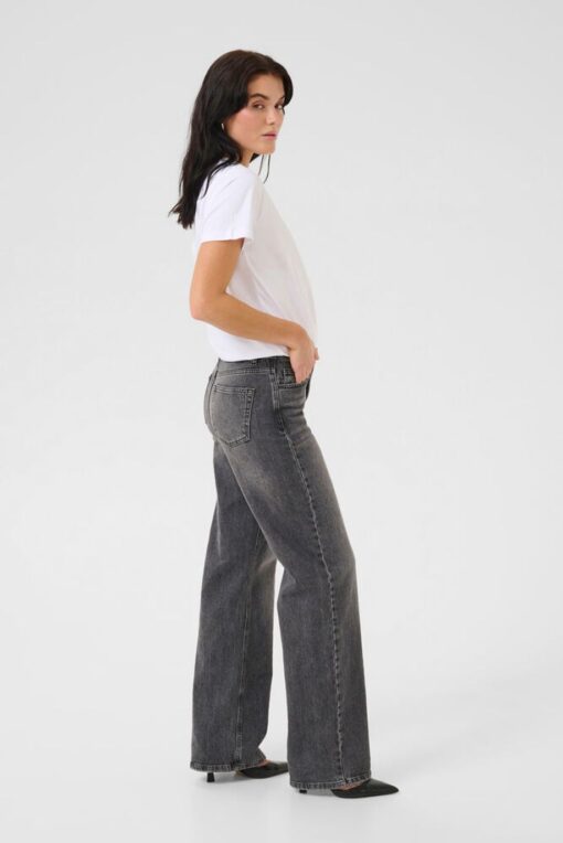 My Essential Wardrobe the louis high wide dark grey LM 32 - Afbeelding 6