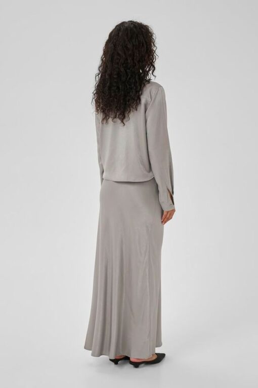 My Essential Wardrobe Estelle long skirt 4820 moon mist - Afbeelding 6