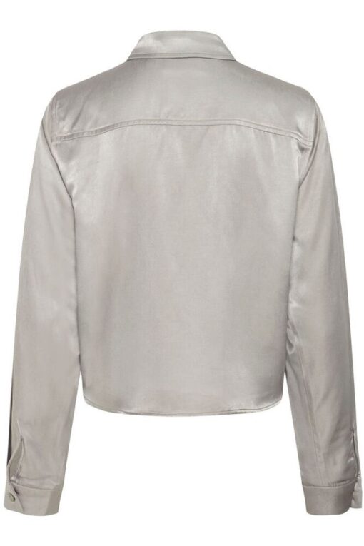 My Essential Wardrobe Estelle short shirt 5227 moon mist - Afbeelding 6