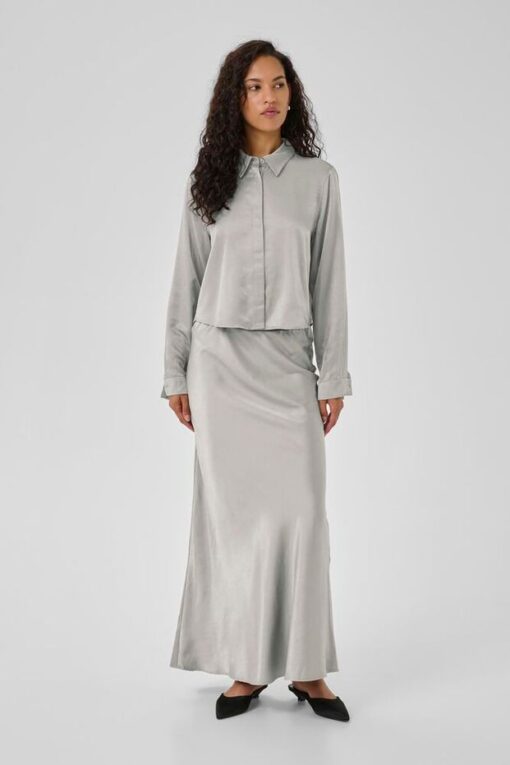 My Essential Wardrobe Estelle short shirt 5227 moon mist