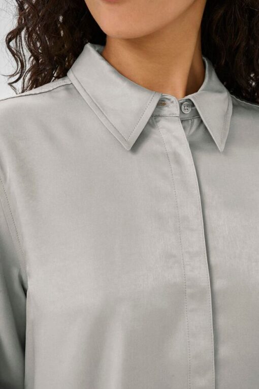My Essential Wardrobe Estelle short shirt 5227 moon mist - Afbeelding 3