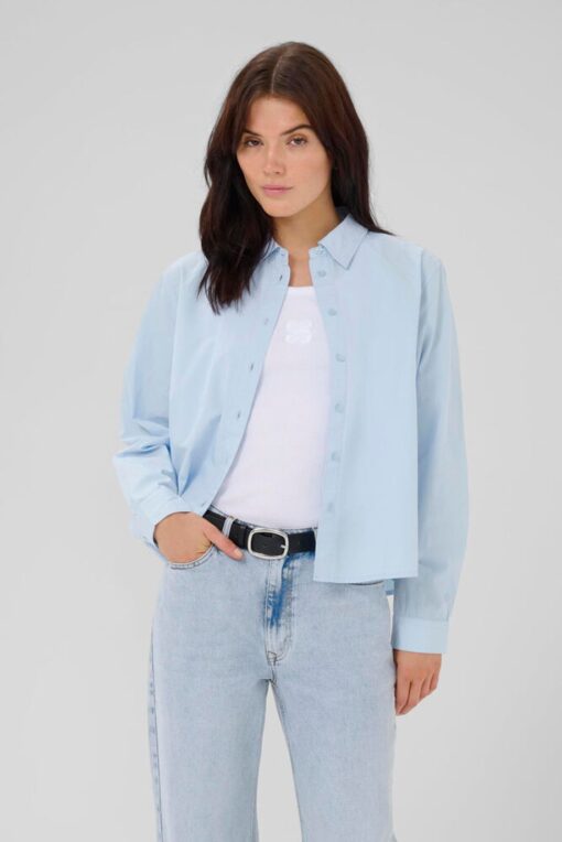 My Essential Wardrobe The shirt 5194 cashmere blue - Afbeelding 4