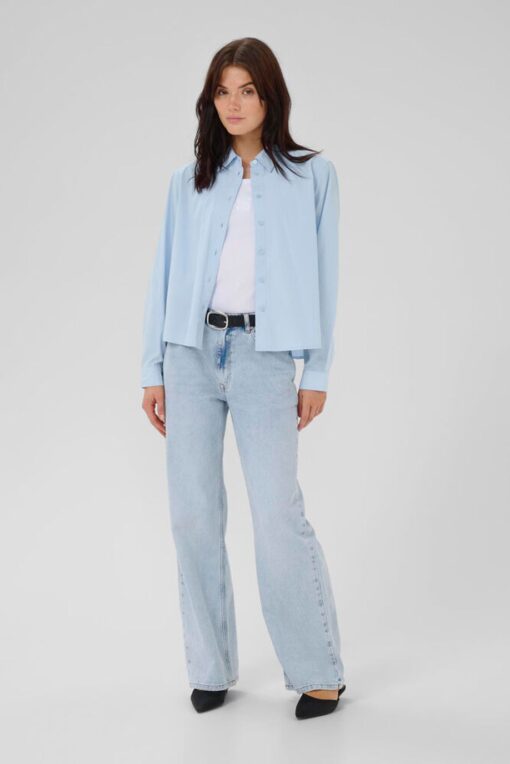 My Essential Wardrobe The shirt 5194 cashmere blue
