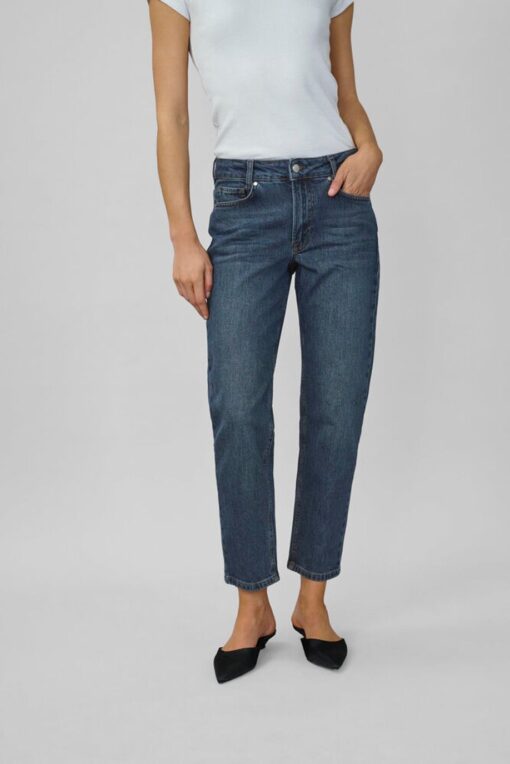 My Essntial Wardrobe  The mommy 139 high tapered 4537 dark blue r28 - Afbeelding 4