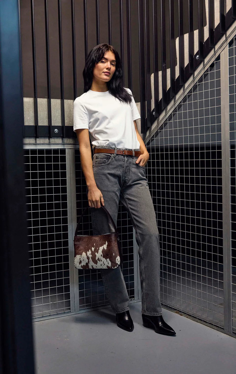 Markberg EsaMBG Cross. Bag, Cow Print - Afbeelding 10