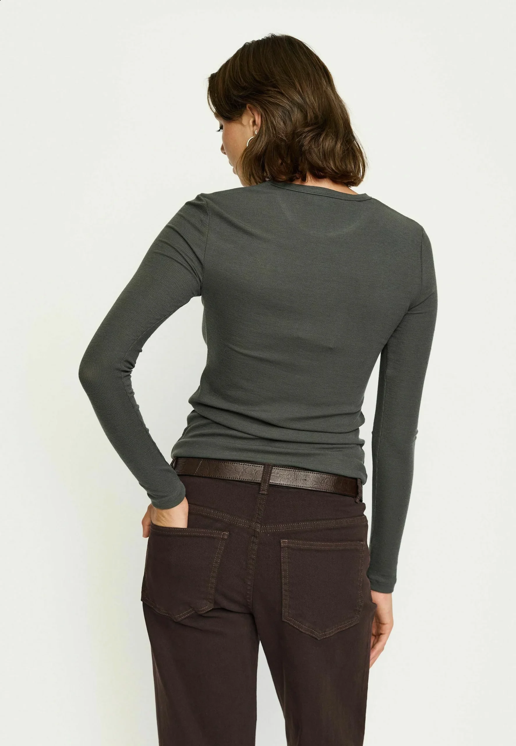 Soft Rebels AW22-300 Fenja o-neck top chimera - Afbeelding 5