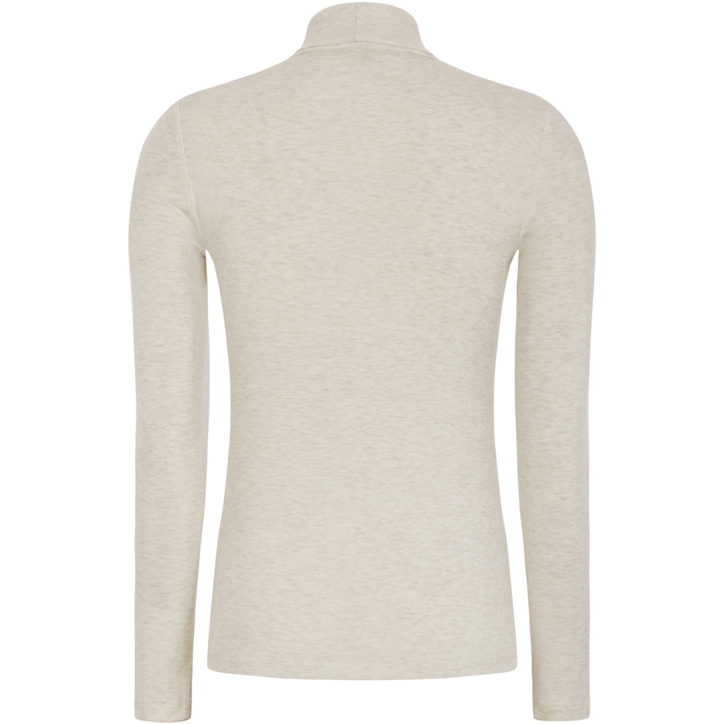 Soft Rebels 424-301 Roman roll neck arctic wolf melange - Afbeelding 3