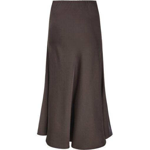 Alternative view of Soft Rebels 623-702 Abia midi skirt coffee bean