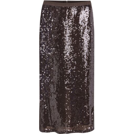 Soft Rebels 625-721 Maddison midi skirt coffee bean