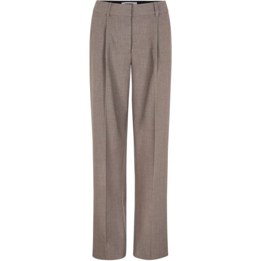 Alternative view of Soft Rebels 422-720 Vilja midwaist loose pant coffee quartz