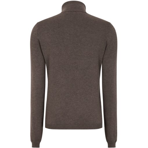 Alternative view of Soft Rebels 416-226 Marla rollneck knit coffee quartz melange