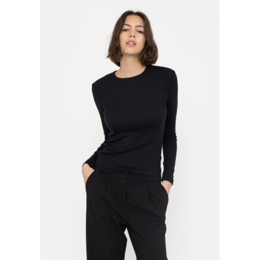 Soft Rebels AW22-300 Fenja o-neck top black