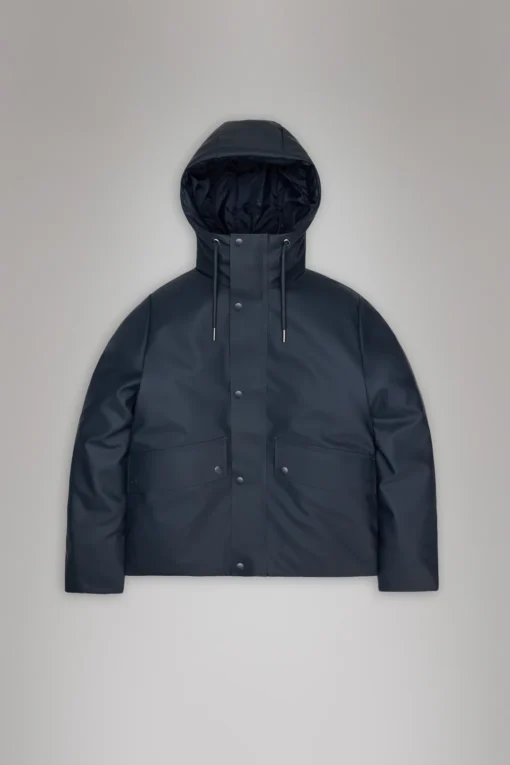 Alternative view of Rains 21490 nome short w parka w3t3 navy