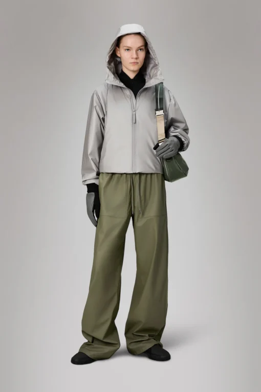 Rains 15780 lohja short insulated jacket w311 nimbus